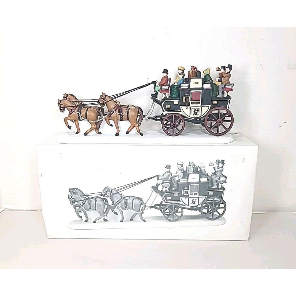 Department 56 Holiday Coach Dickens Village Series No. #55611